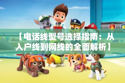【电话线型号选择指南：从入户线到网线的全面解析】