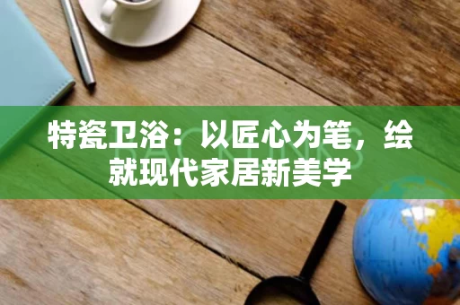 特瓷卫浴：以匠心为笔，绘就现代家居新美学