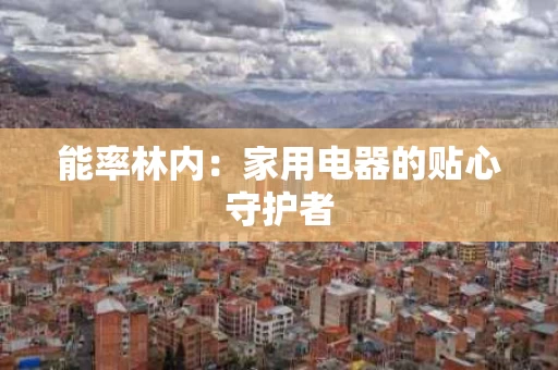能率林内：家用电器的贴心守护者