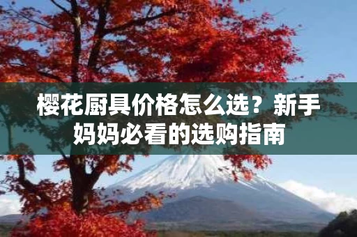 樱花厨具价格怎么选?新手妈妈必看的选购指南 樱花厨具价格怎么选?新手妈妈必看的选购指南