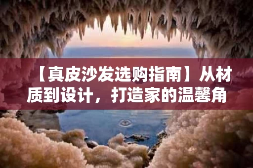 【真皮沙发选购指南】从材质到设计,打造家的温馨角落 【真皮沙发选购指南】从材质到设计,打造家的温馨角落