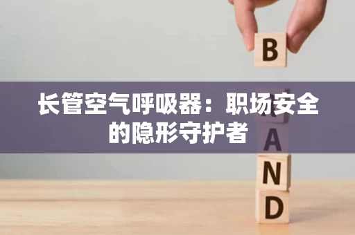 长管空气呼吸器:职场安全的隐形守护者 长管空气呼吸器:职场安全的隐形守护者