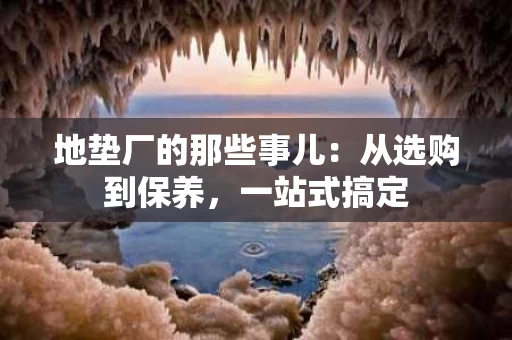 地垫厂的那些事儿:从选购到保养,一站式搞定 地垫厂的那些事儿:从选购到保养,一站式搞定