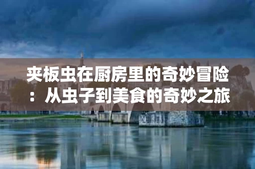 夹板虫在厨房里的奇妙冒险:从虫子到美食的奇妙之旅 夹板虫在厨房里的奇妙冒险:从虫子到美食的奇妙之旅