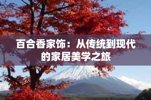 百合香家饰：从传统到现代的家居美学之旅