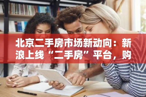 北京二手房市场新动向：新浪上线“二手房”平台，购房者可在线选购