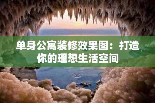单身公寓装修效果图:打造你的理想生活空间 单身公寓装修效果图:打造你的理想生活空间