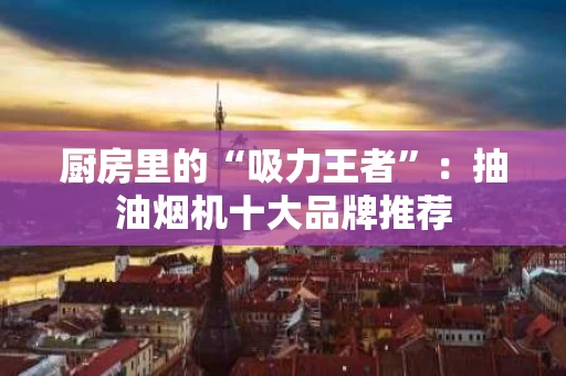厨房里的“吸力王者”：抽油烟机十大品牌推荐