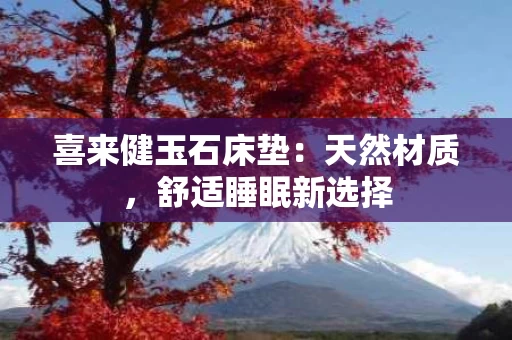 喜来健玉石床垫:天然材质,舒适睡眠新选择 喜来健玉石床垫:天然材质,舒适睡眠新选择