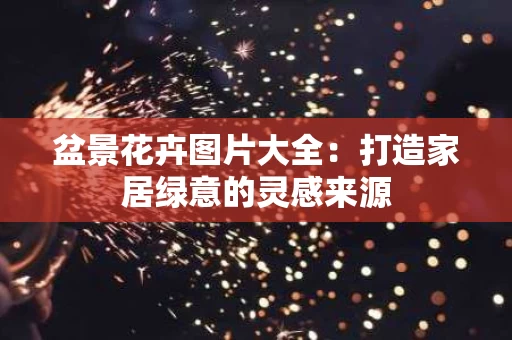 盆景花卉图片大全:打造家居绿意的灵感来源 盆景花卉图片大全:打造家居绿意的灵感来源