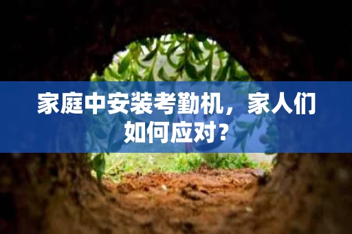 家庭中安装考勤机，家人们如何应对？