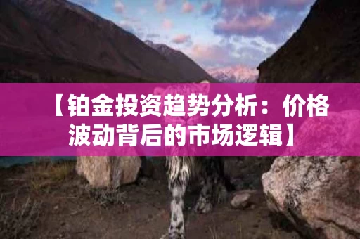【铂金投资趋势分析:价格波动背后的市场逻辑】 【铂金投资趋势分析:价格波动背后的市场逻辑】