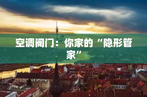 空调阀门:你家的“隐形管家” 空调阀门:你家的“隐形管家”