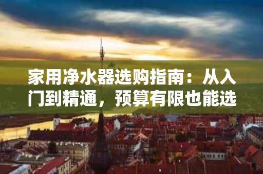 家用净水器选购指南:从入门到精通,预算有限也能选对 家用净水器选购指南:从入门到精通,预算有限也能选对