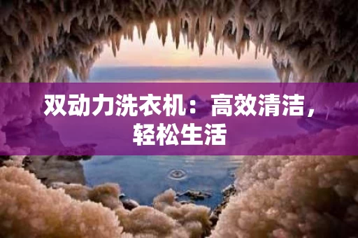 双动力洗衣机：高效清洁，轻松生活