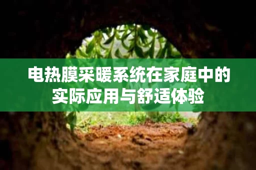电热膜采暖系统在家庭中的实际应用与舒适体验