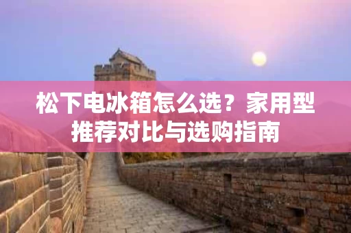 松下电冰箱怎么选？家用型推荐对比与选购指南
