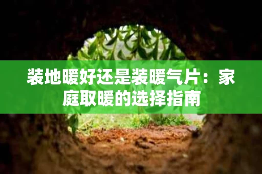 装地暖好还是装暖气片：家庭取暖的选择指南