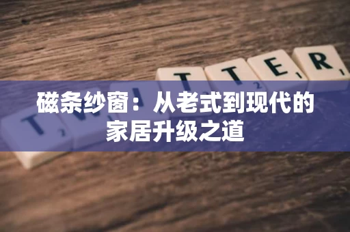 磁条纱窗：从老式到现代的家居升级之道