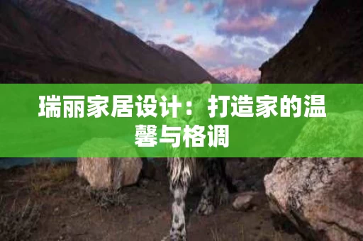 瑞丽家居设计：打造家的温馨与格调