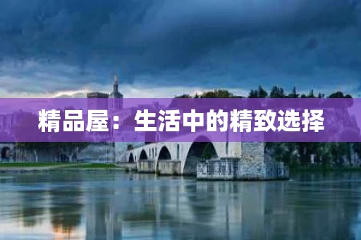 精品屋：生活中的精致选择
