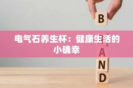 电气石养生杯：健康生活的小确幸