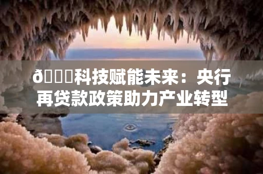 🌟科技赋能未来：央行再贷款政策助力产业转型