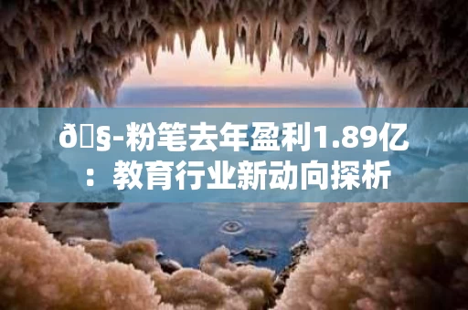🧭粉笔去年盈利1.89亿:教育行业新动向探析 🧭粉笔去年盈利1.89亿:教育行业新动向探析