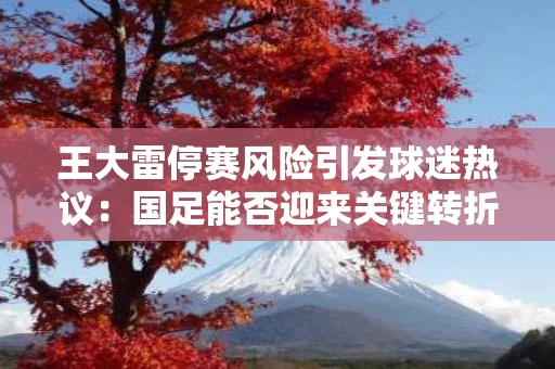 王大雷停赛风险引发球迷热议：国足能否迎来关键转折？